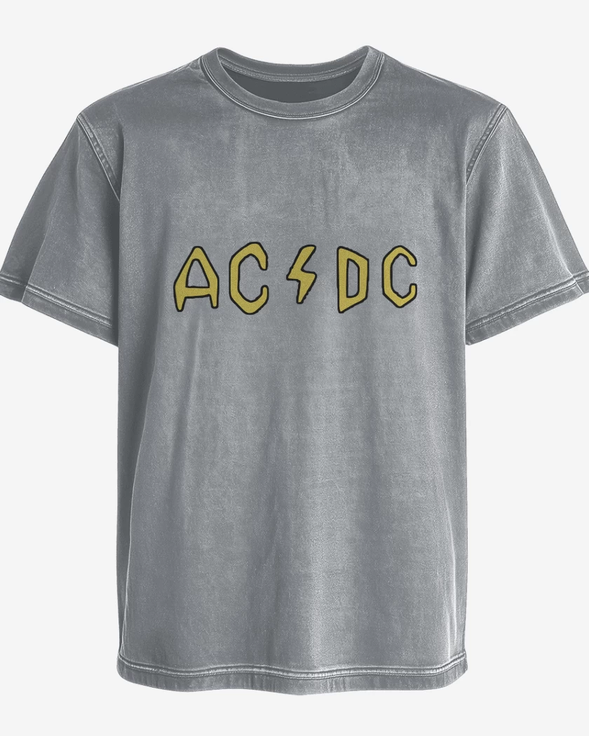 Polera desgastada Beavis and Butthead AC DC