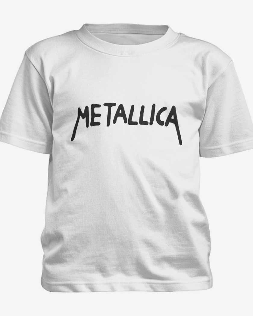 Polera de niño Blanco de Beavis and Butthead Metallica