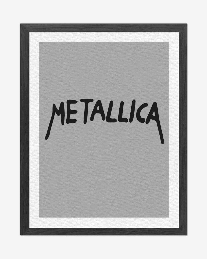 Cuadro decorativo Beavis and Butthead Metallica
