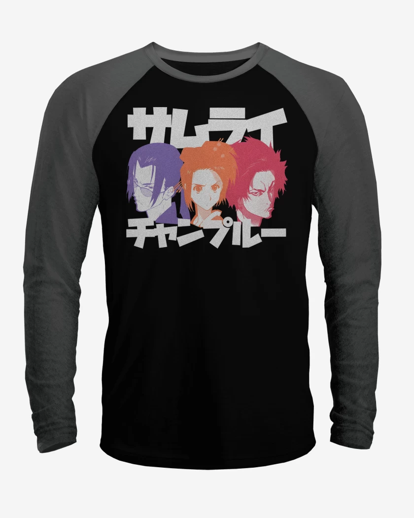 Polera Raglan Samurai Champloo Bandidos
