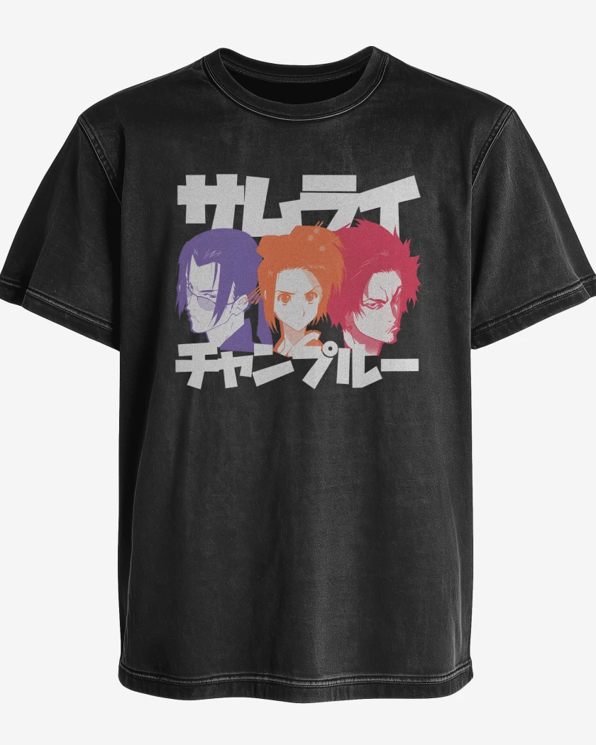 Polera desgastada Samurai Champloo Bandidos