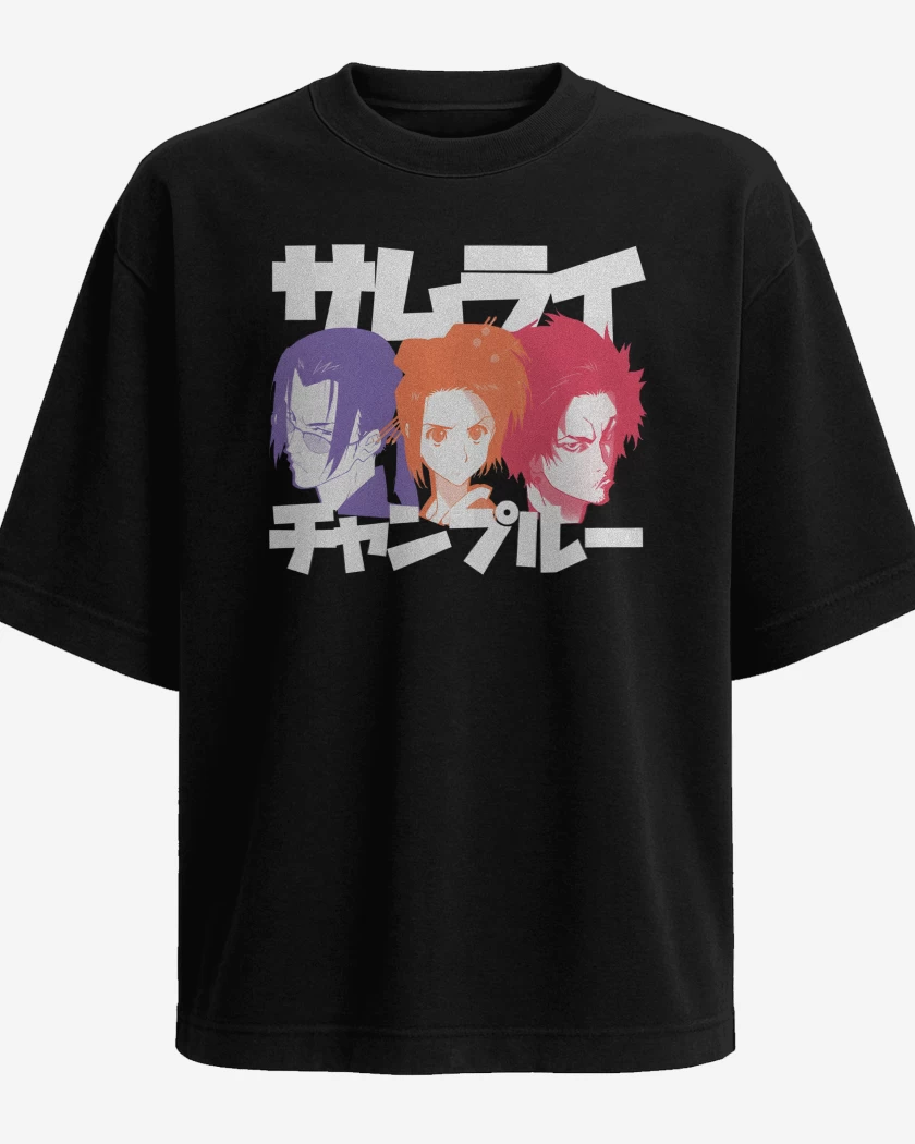 Polera Oversize Samurai Champloo Bandidos