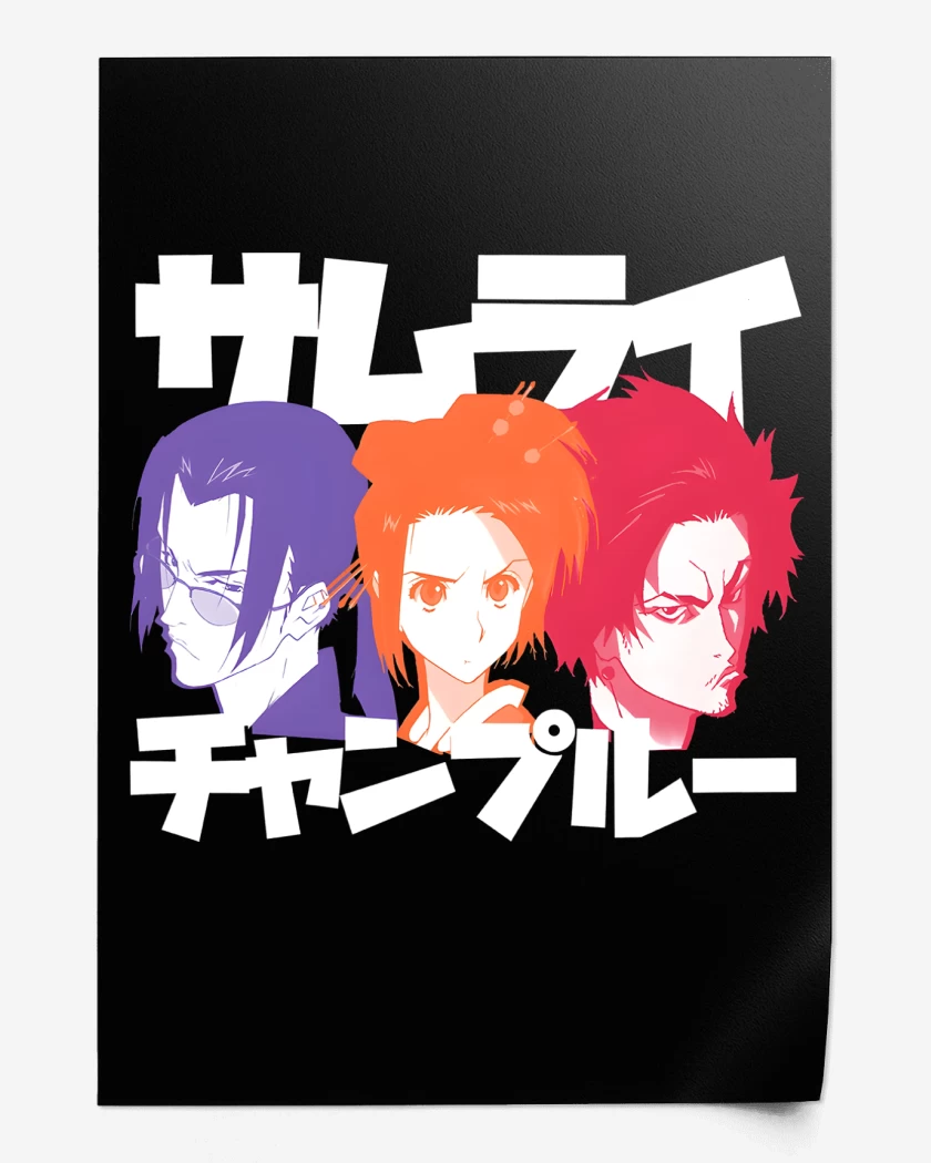 Print Samurai Champloo Bandidos