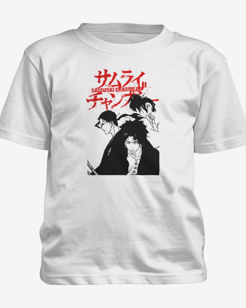Polera de niño Samurai Champloo Jin Fuu Mugen