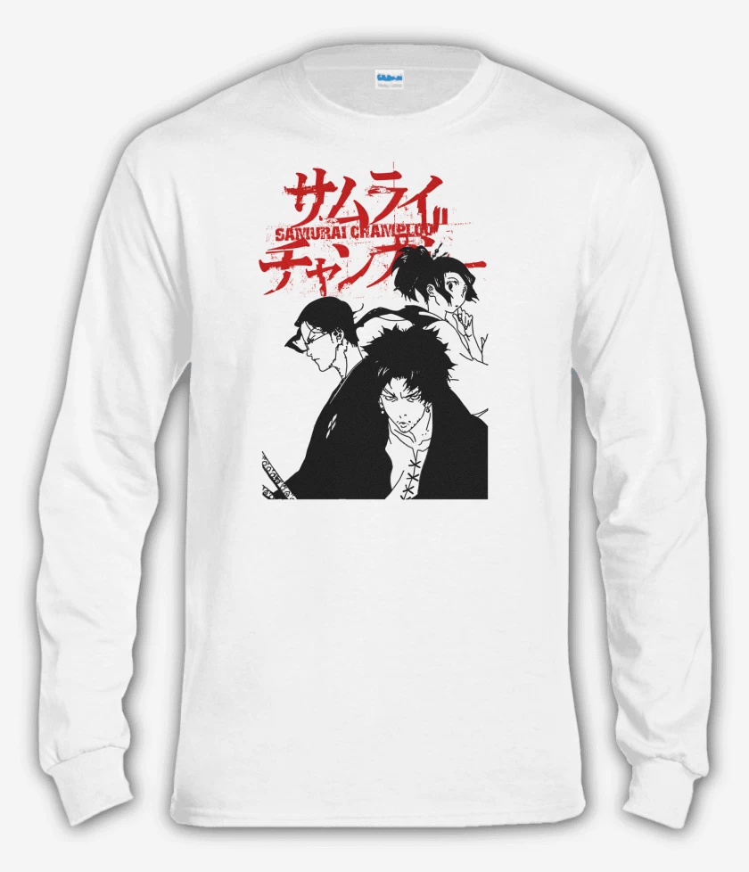 Polera manga larga Samurai Champloo Jin Fuu Mugen
