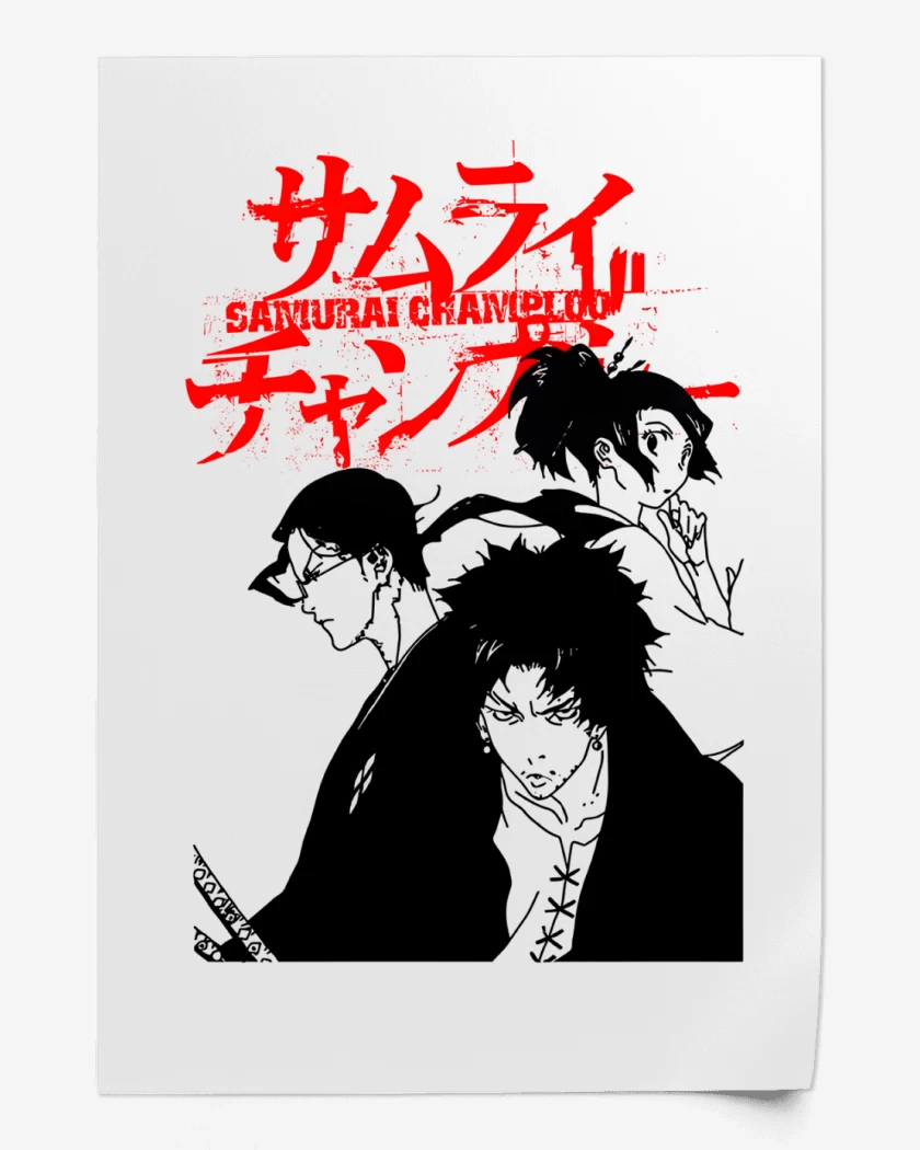 Print Samurai Champloo Jin Fuu Mugen