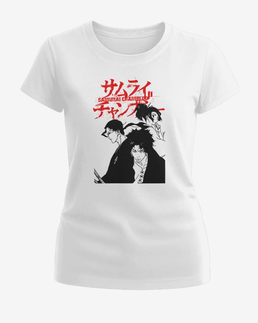 Polera de Mujer Samurai Champloo Jin Fuu Mugen