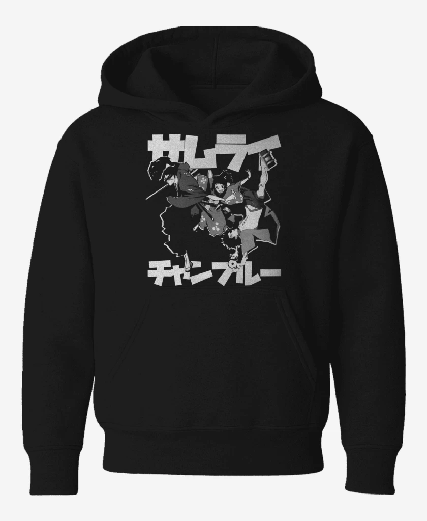 Poleron de niño Negro de Champloo Samurais