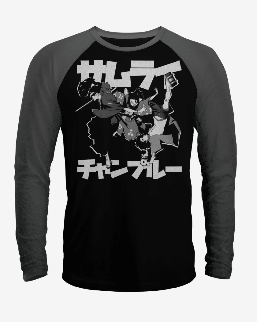 Polera Raglan Champloo Samurais