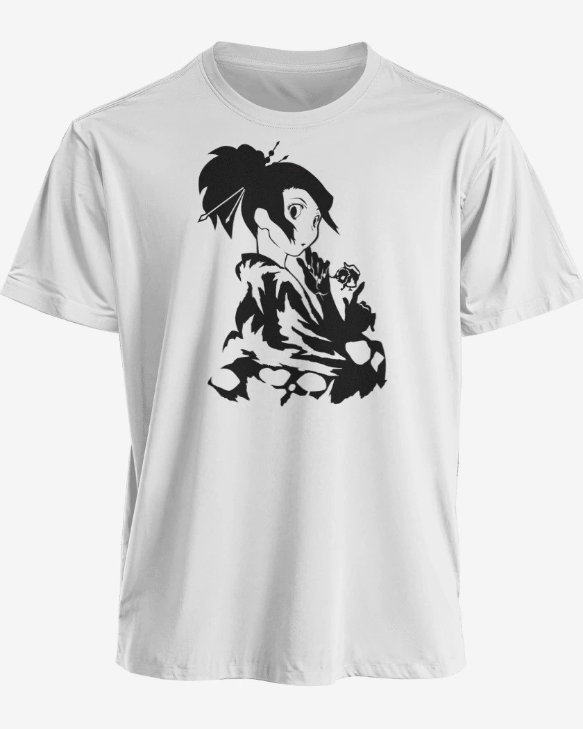 Polera premium Blanco de Samurai Champloo Fuu
