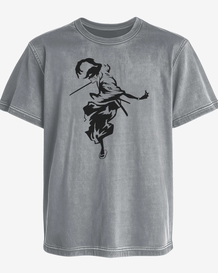 Polera desgastada Samurai Champloo Jin