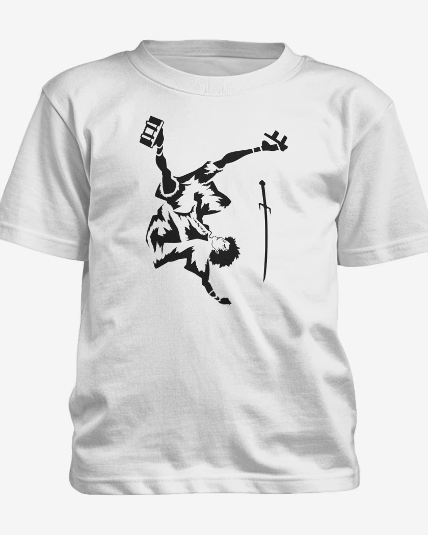 Polera de niño Blanco de Samurai Champloo Mugen