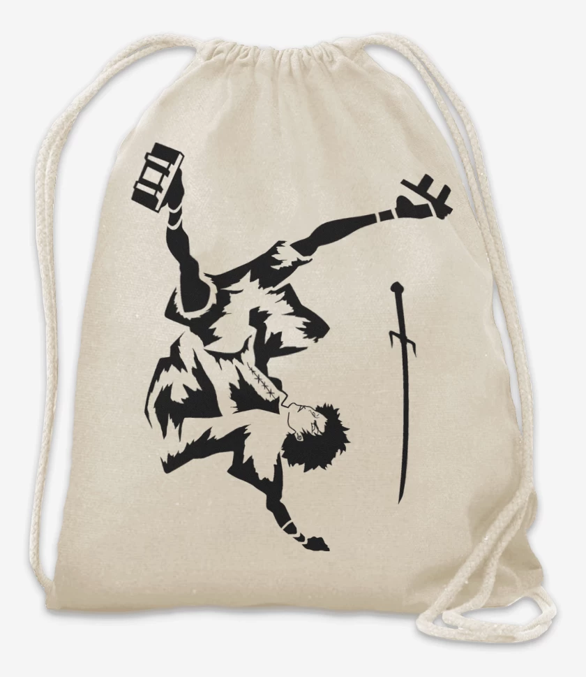 Mochila Blanco de Samurai Champloo Mugen