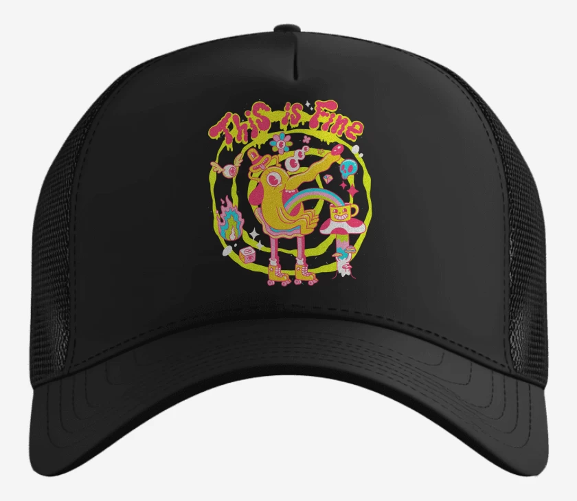 Gorro This is Fine 