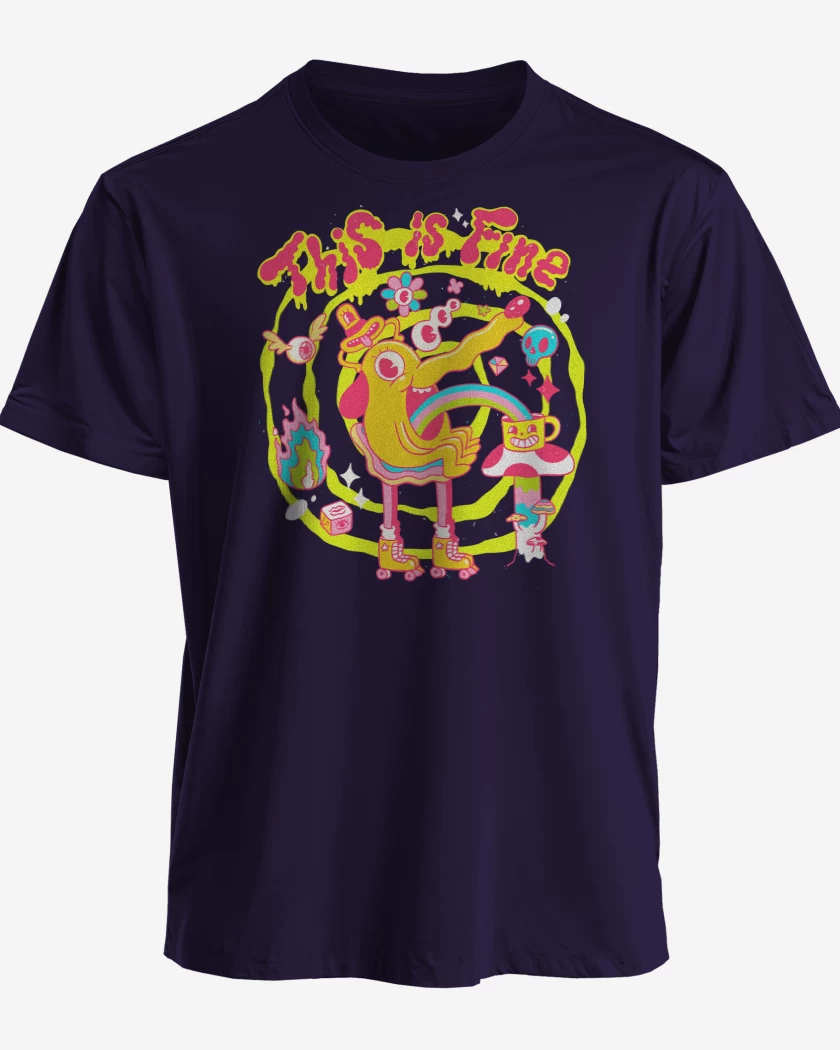 Polera This is Fine 