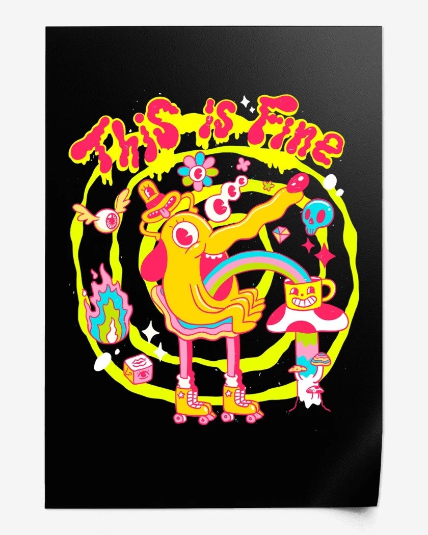 Print This is Fine 