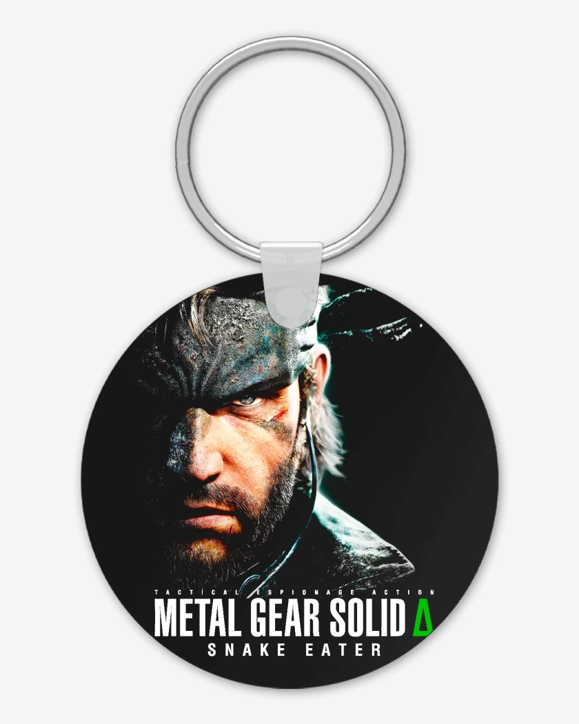 Llavero Negro de Metal Gear solid 3 delta