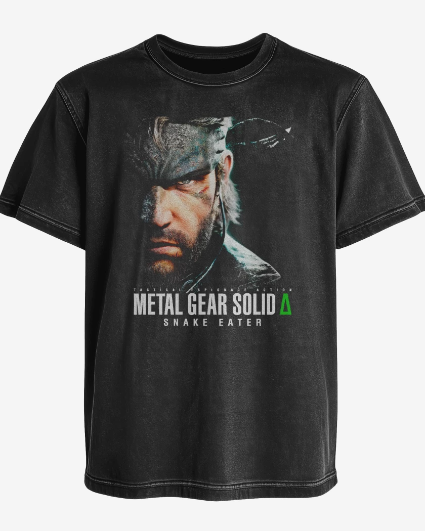 Polera desgastada Metal Gear solid 3 delta