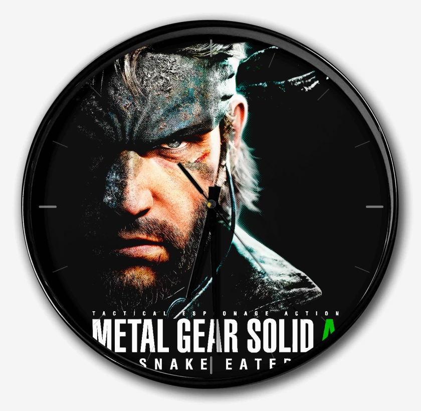 Reloj Negro de Metal Gear solid 3 delta