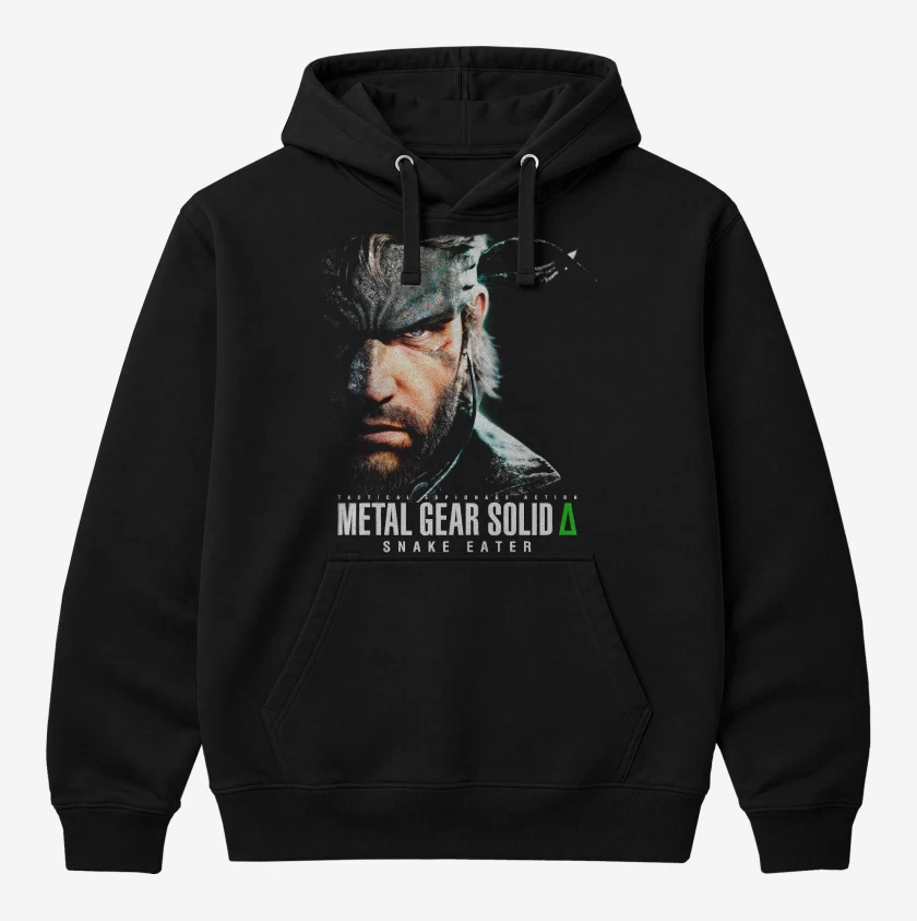 Polerón Canguro Negro de Metal Gear solid 3 delta