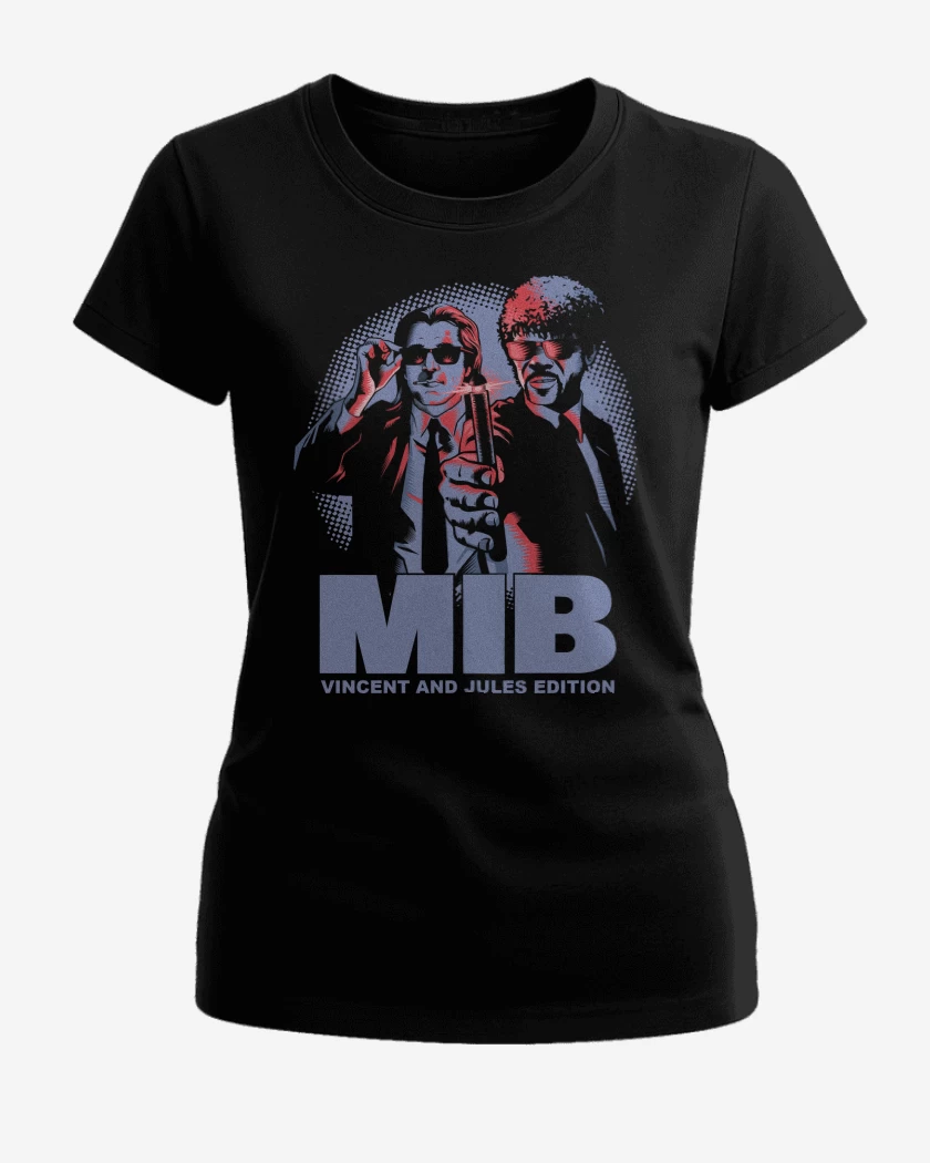 Polera de Mujer Los Hombres de Negro 