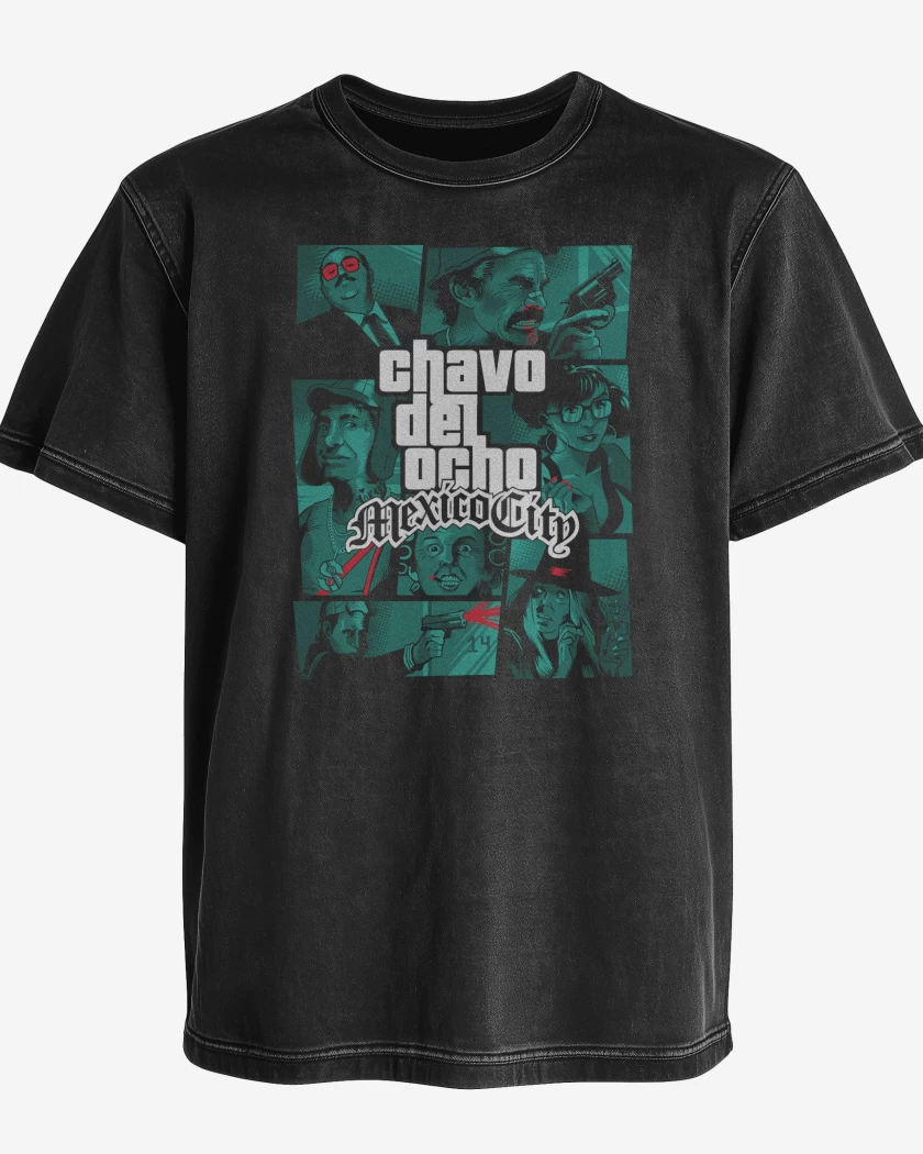Polera desgastada GTA Chavo del 8