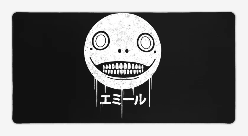 Mouse pad Gamer Negro de Nier Emil 