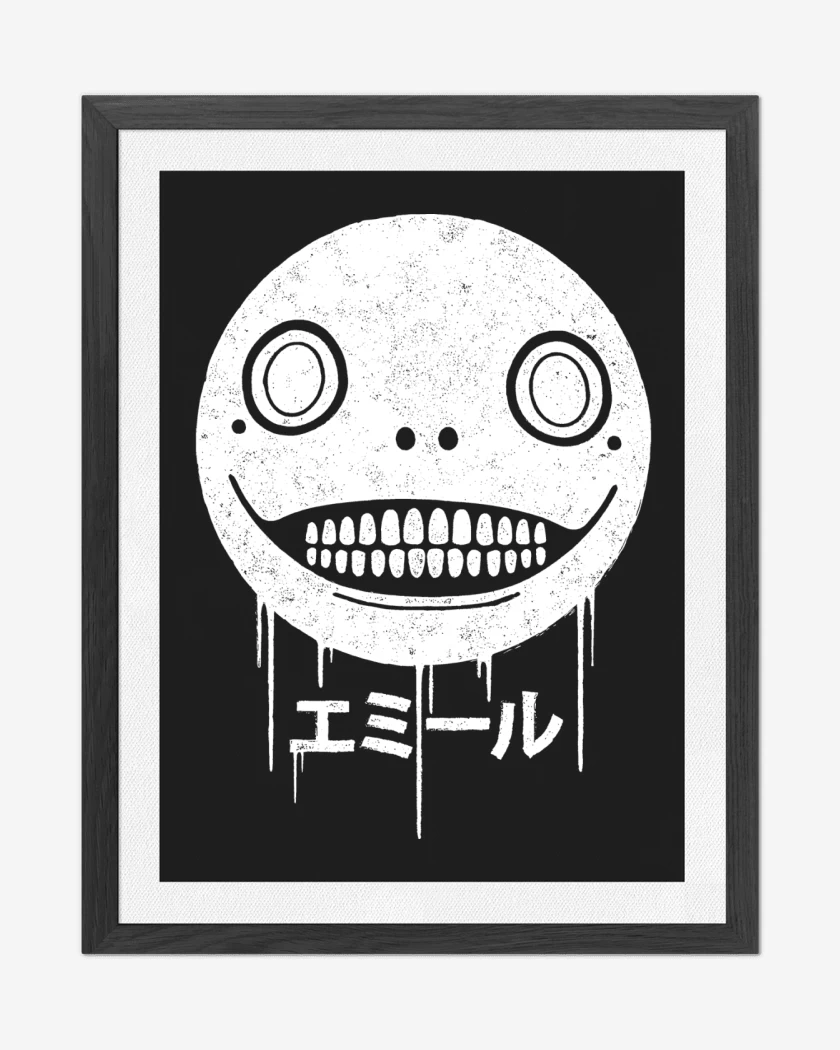 Cuadro decorativo Negro de Nier Emil 