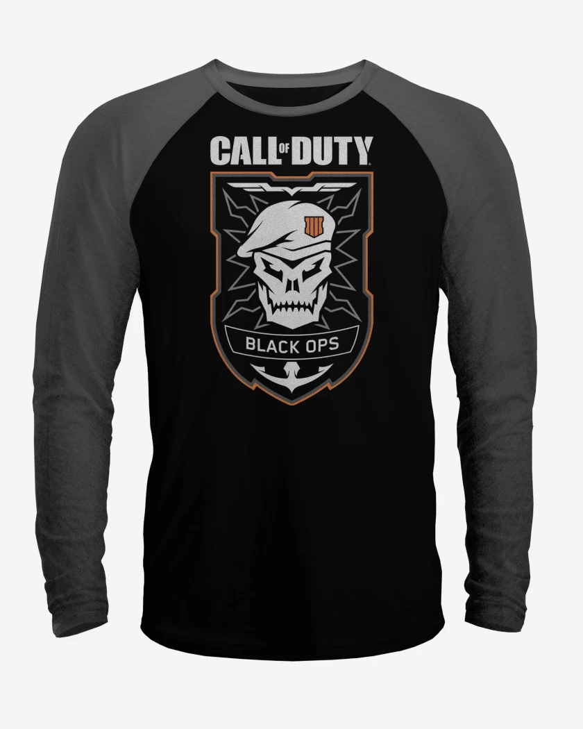 Polera Raglan Call of Duty Black Ops