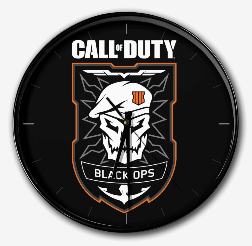 Reloj Negro de Call of Duty Black Ops