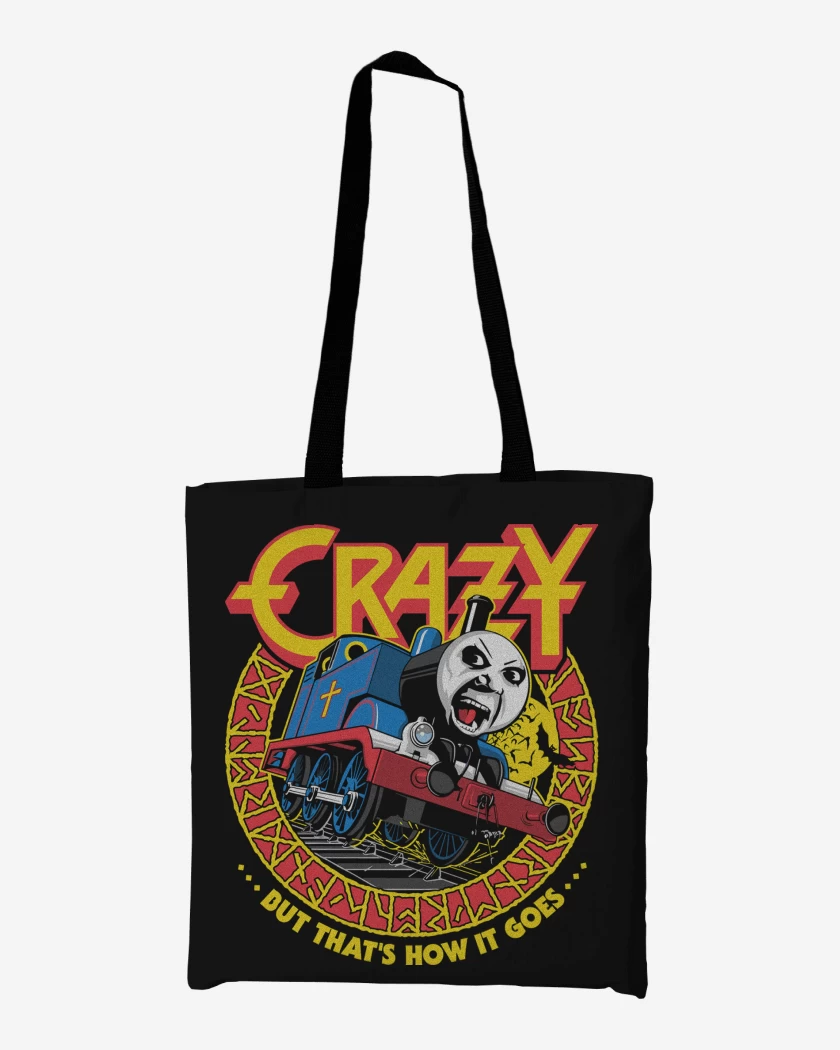 Totebag Crazy Train 