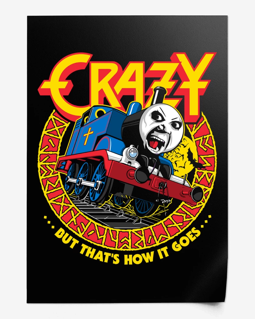 Print Crazy Train 