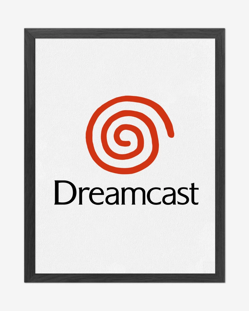 Cuadro decorativo Blanco de Consolas Dreamcast