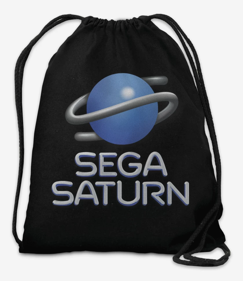 Mochila Negro de Consolas Sega Saturn