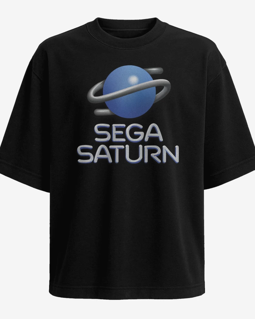 Polera Oversize Consolas Sega Saturn