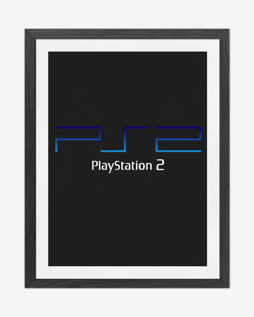 Cuadro decorativo Consolas PS2