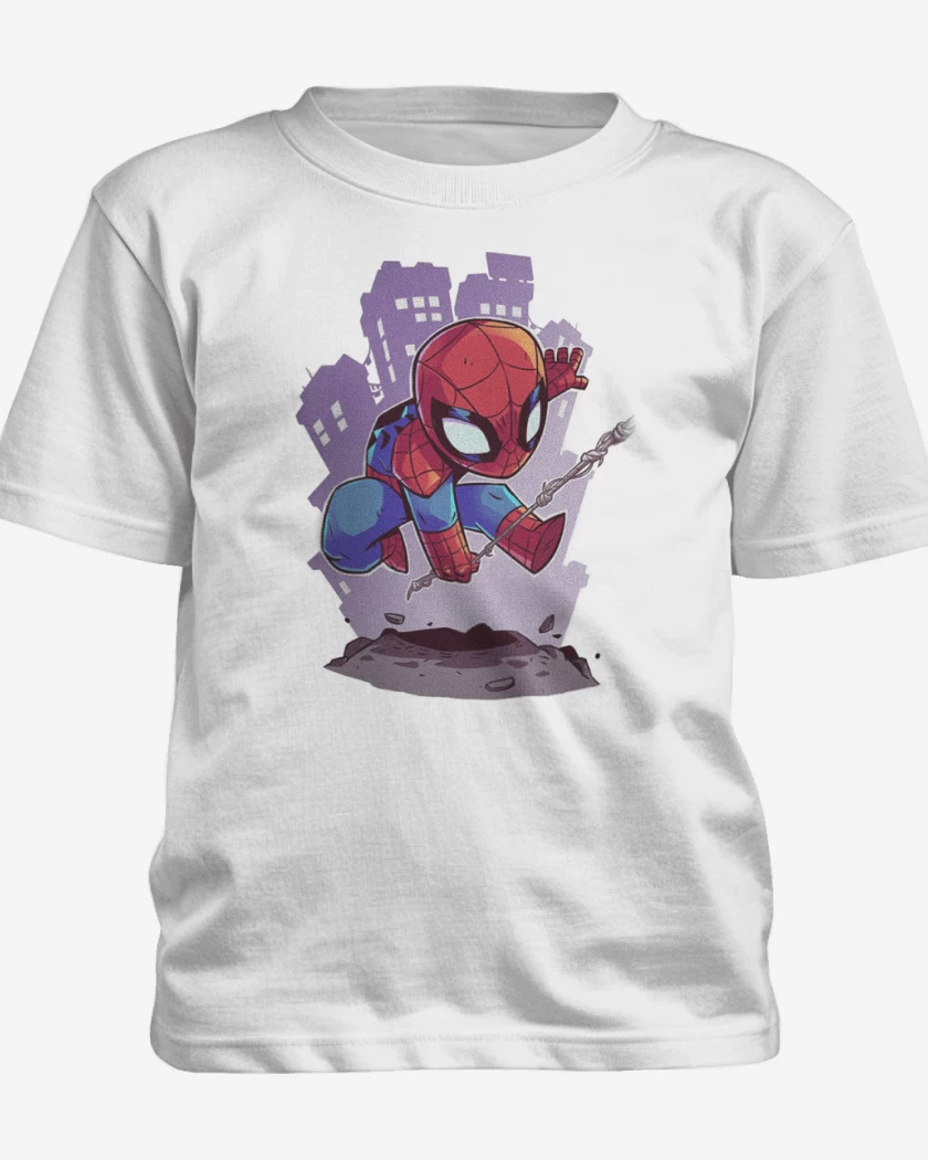 Polera de niño Chibi Araña