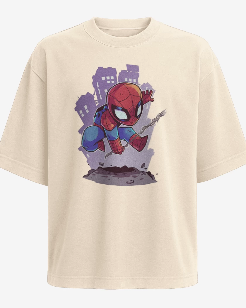 Polera Oversize Chibi Araña