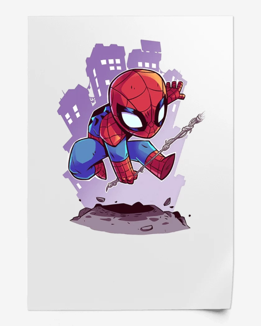 Print Chibi Araña