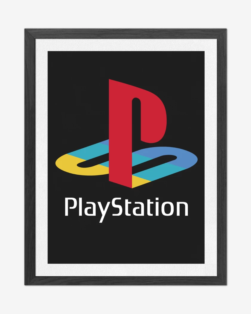 Cuadro decorativo Consolas Playstation