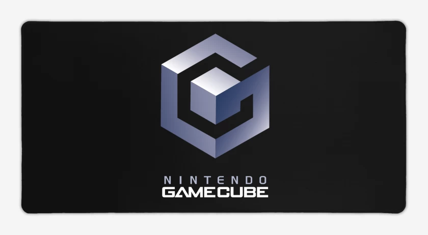Mouse pad Gamer Negro de Consolas Gamecube