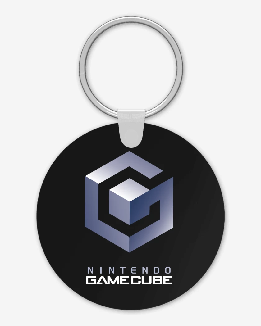 Llavero Negro de Consolas Gamecube