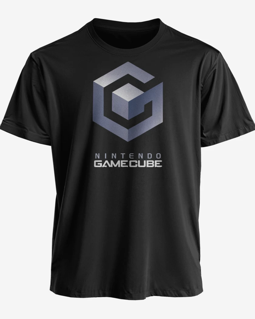 Polera premium Negro de Consolas Gamecube