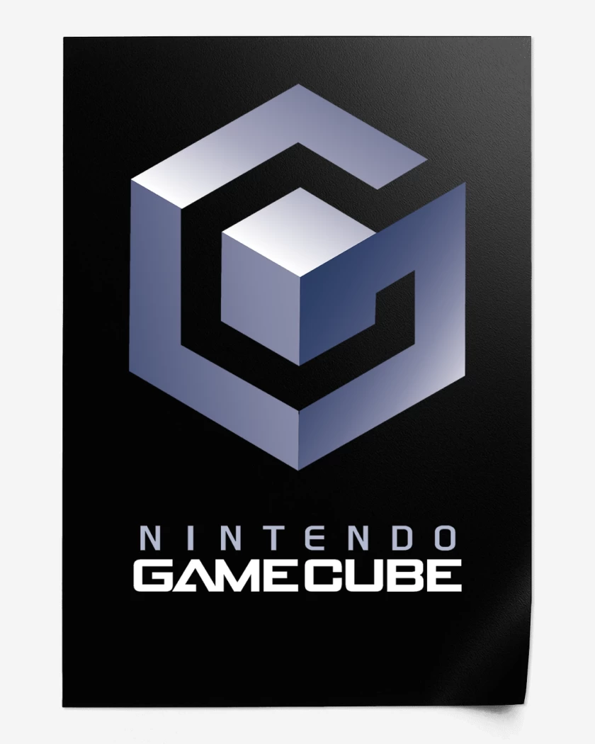 Print Negro de Consolas Gamecube