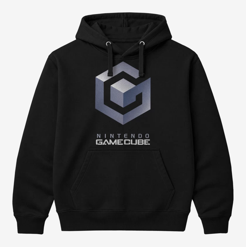 Polerón Canguro Negro de Consolas Gamecube