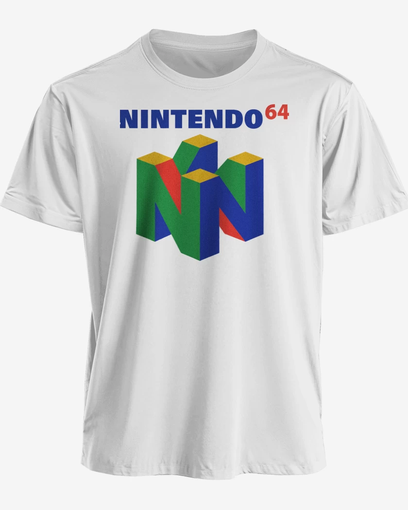 Polera Blanco de Consolas LA 64