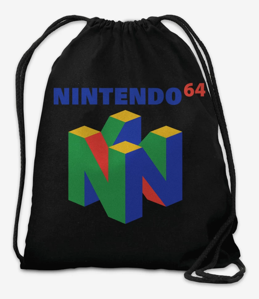 Mochila Negro de Consolas LA 64