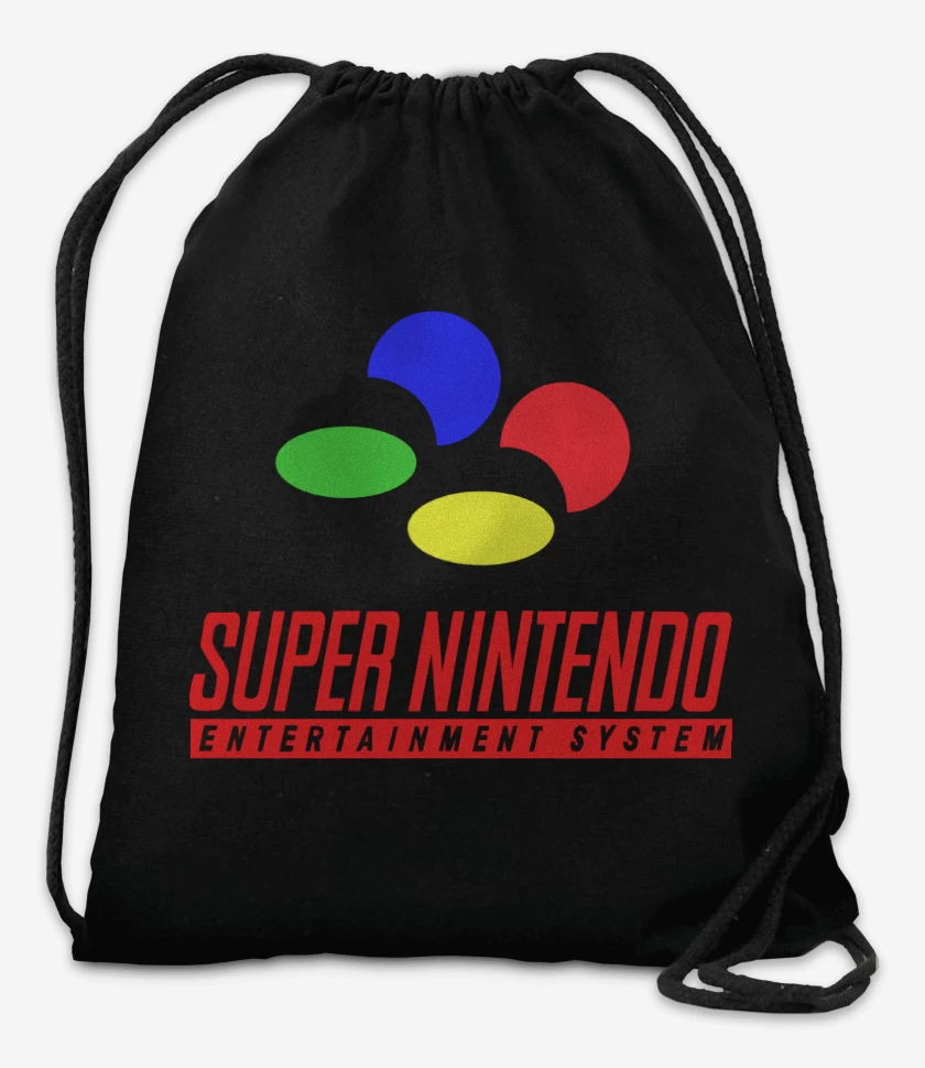 Mochila Negro de Consolas SNES