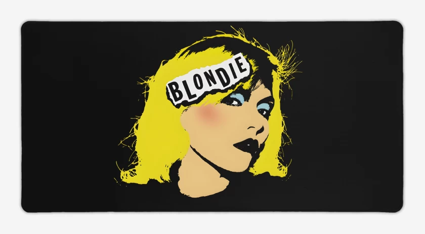 Mouse pad Gamer Negro de Blondie Harry