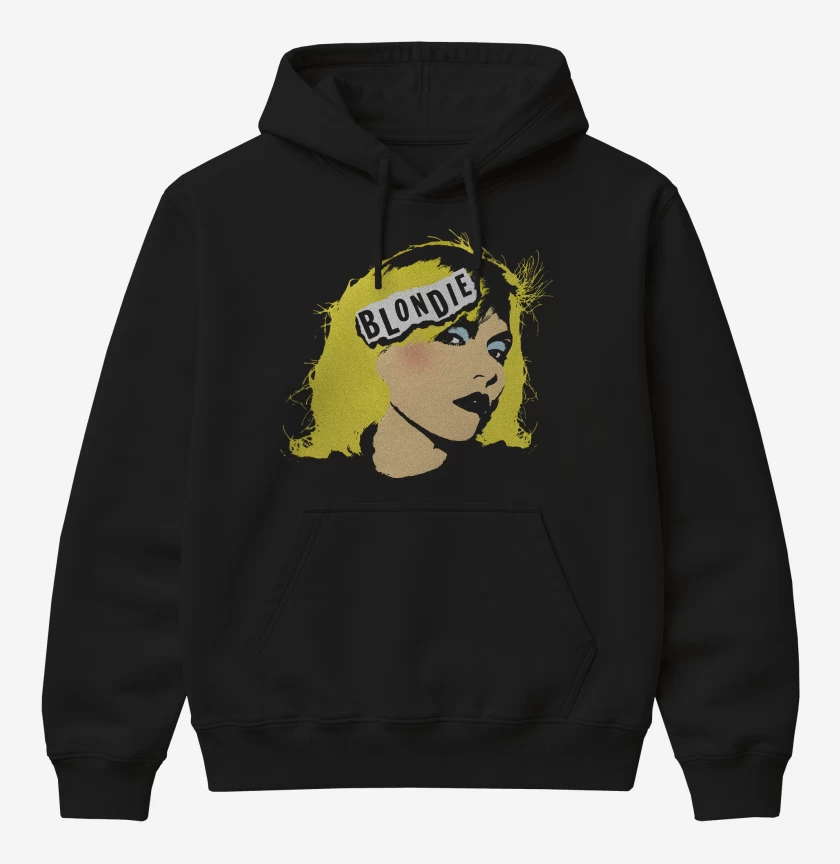 Poleron Canguro básico Negro de Blondie Harry